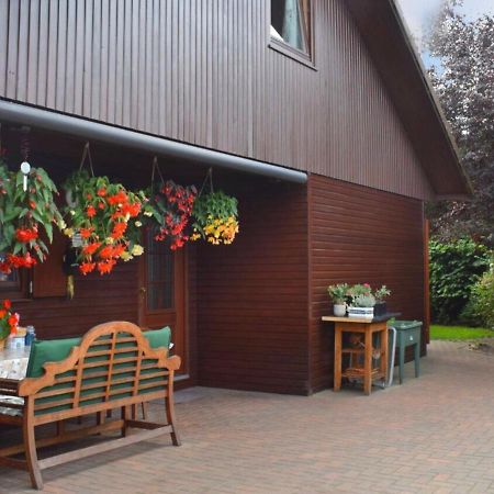 Kranich-Holzferienhaus 'Kleine Auszeit' Rehden Extérieur photo