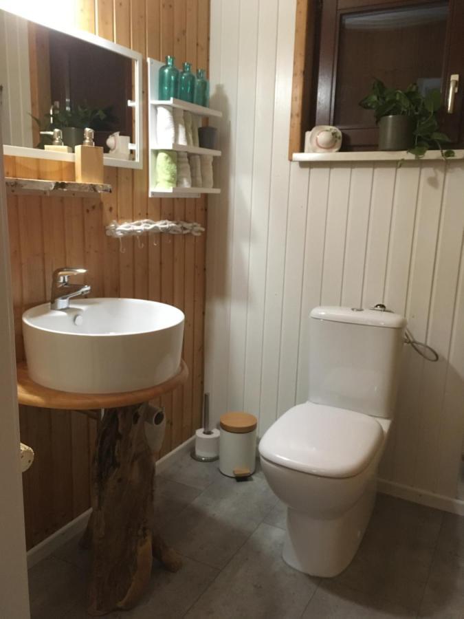 Kranich-Holzferienhaus 'Kleine Auszeit' Rehden Extérieur photo