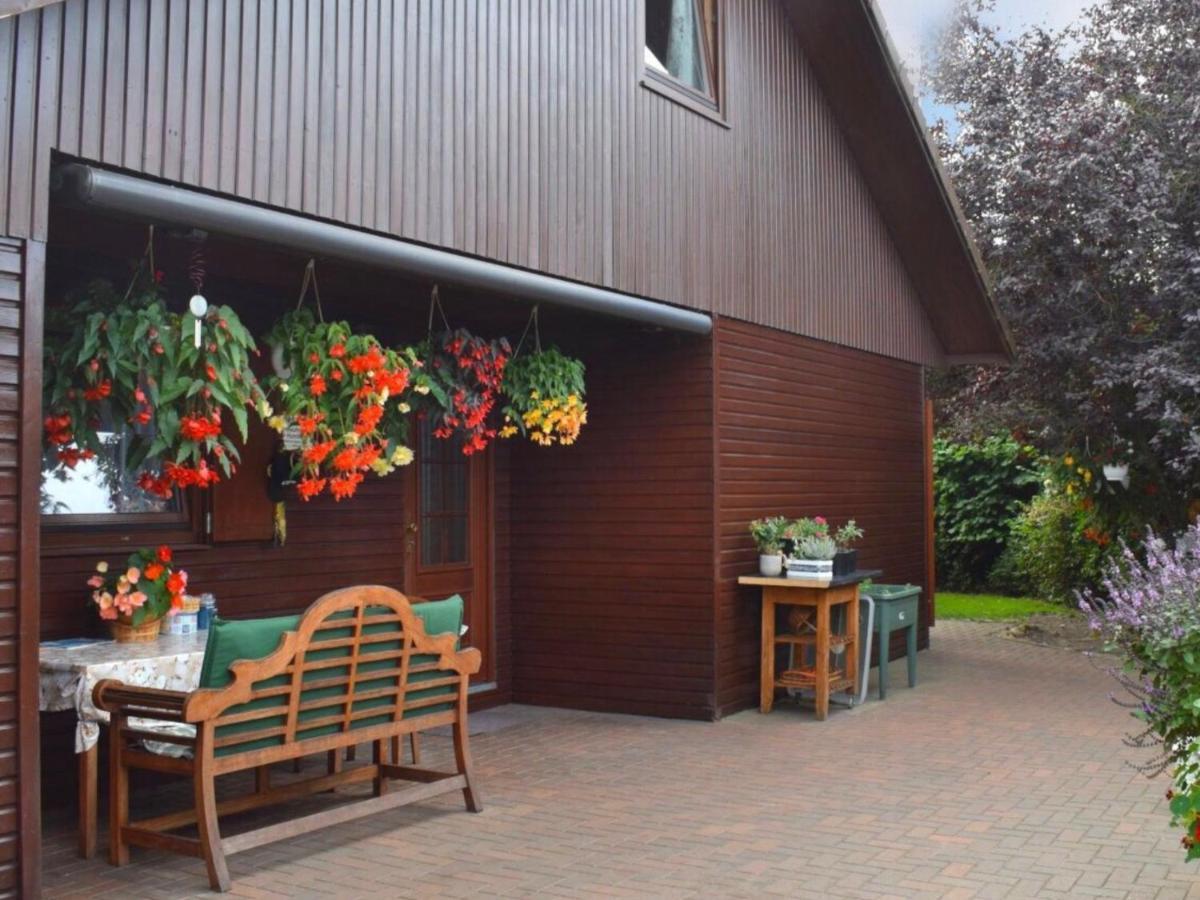 Kranich-Holzferienhaus 'Kleine Auszeit' Rehden Extérieur photo