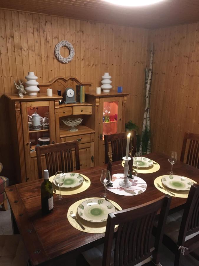 Kranich-Holzferienhaus 'Kleine Auszeit' Rehden Extérieur photo