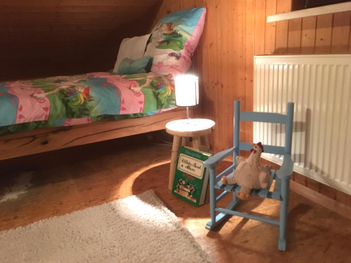 Kranich-Holzferienhaus 'Kleine Auszeit' Rehden Extérieur photo